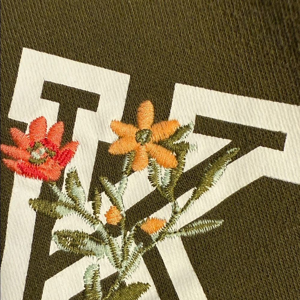 PINK Victoria's Secret woman’s Olive Hoodie Jacket - Picture 8 of 8